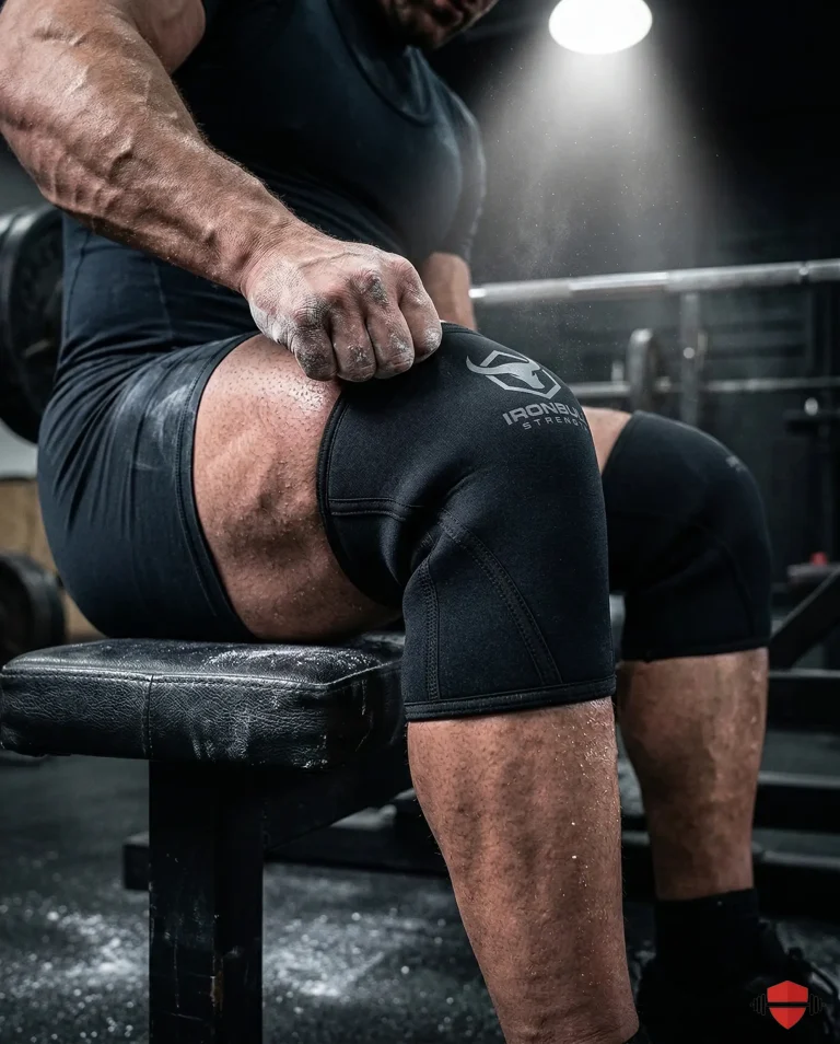 How to put on tight 7mm knee sleeves