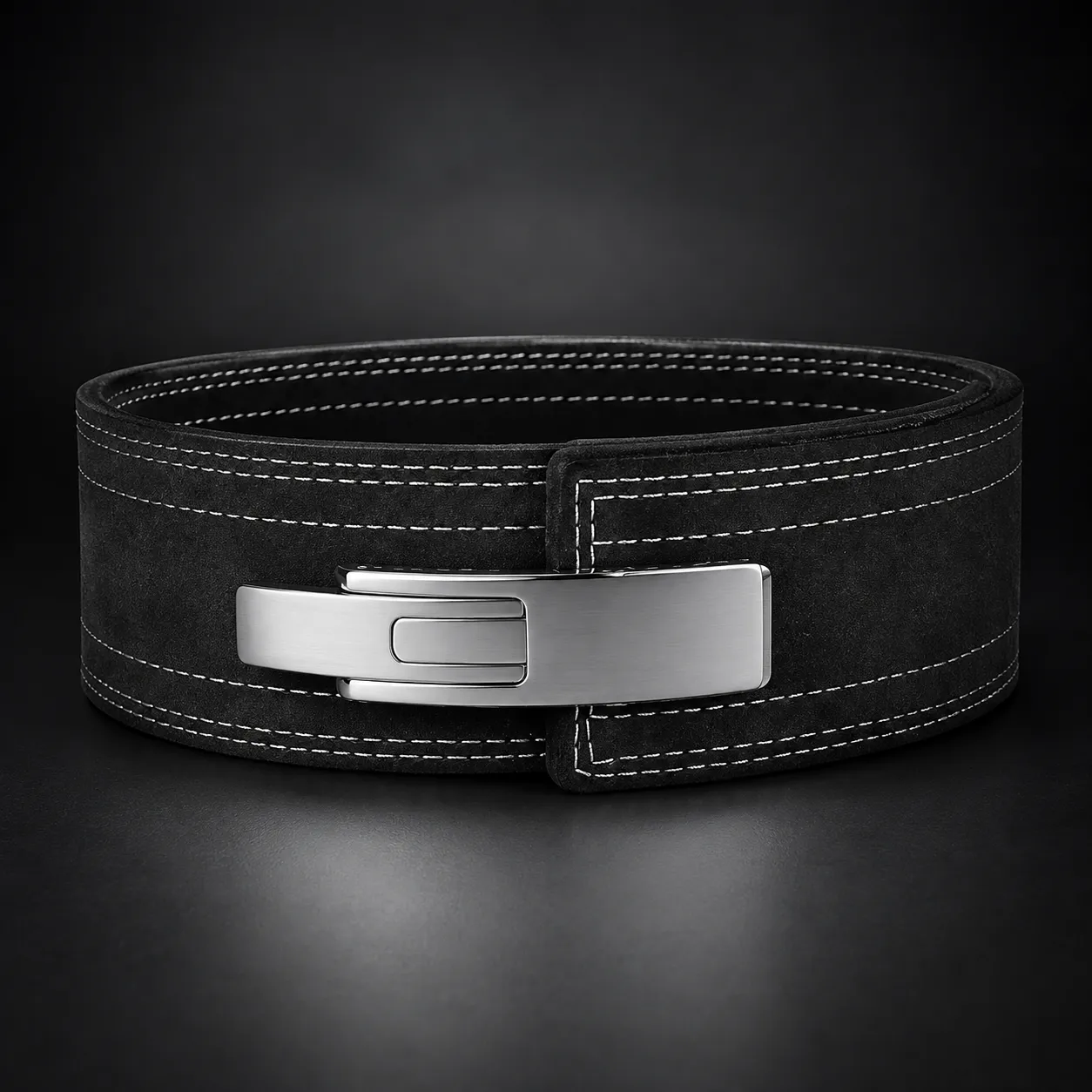 Hawk Sports 10mm black lever weightlifting belt